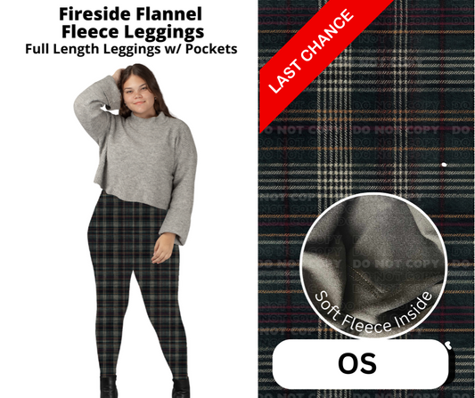 Fireside Flannel Fleece Leggings